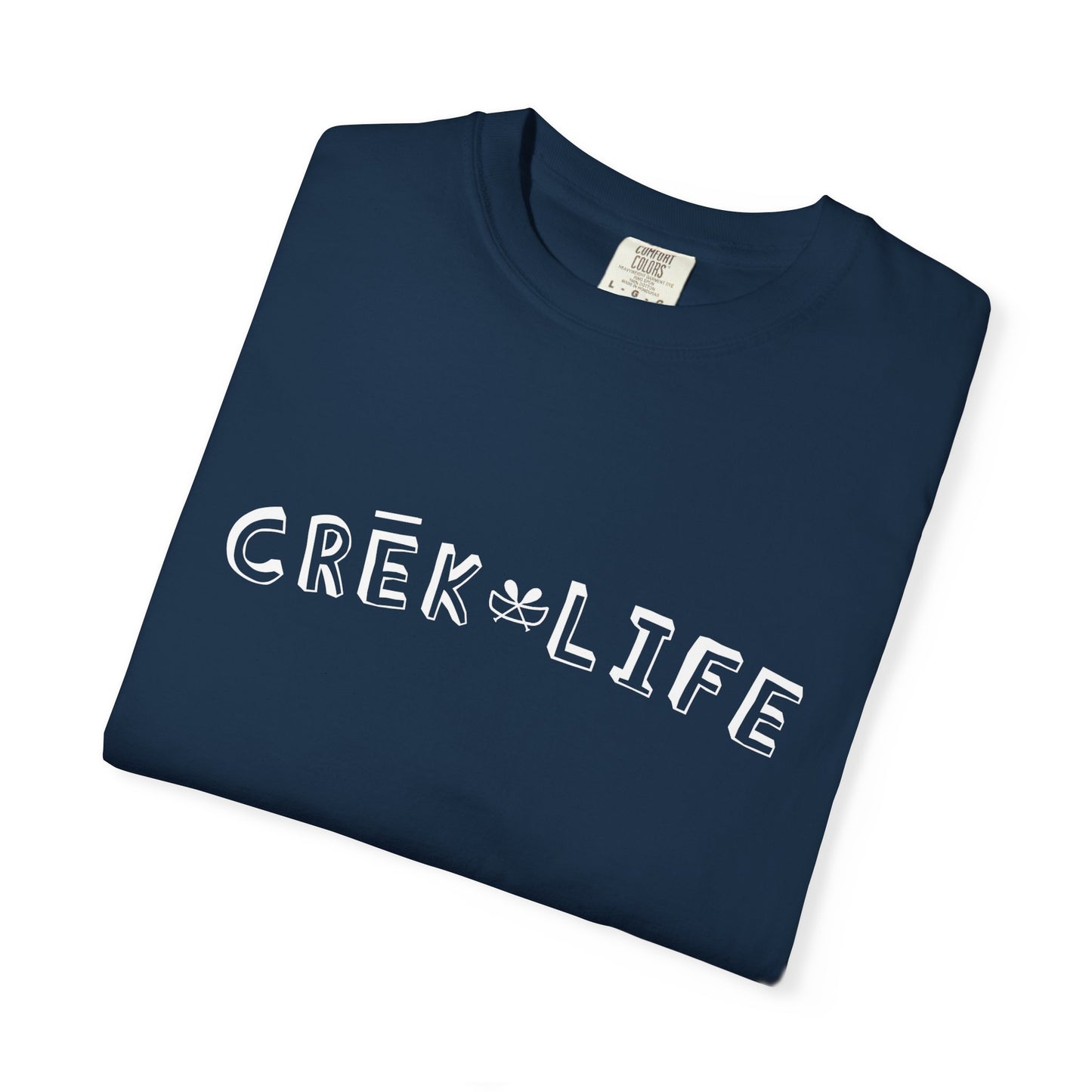 Crēk Life: Weekend Office Unisex Garment-Dyed T-shirt