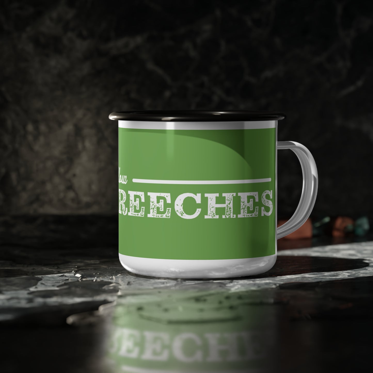 Breeches Enamel Camp Cup