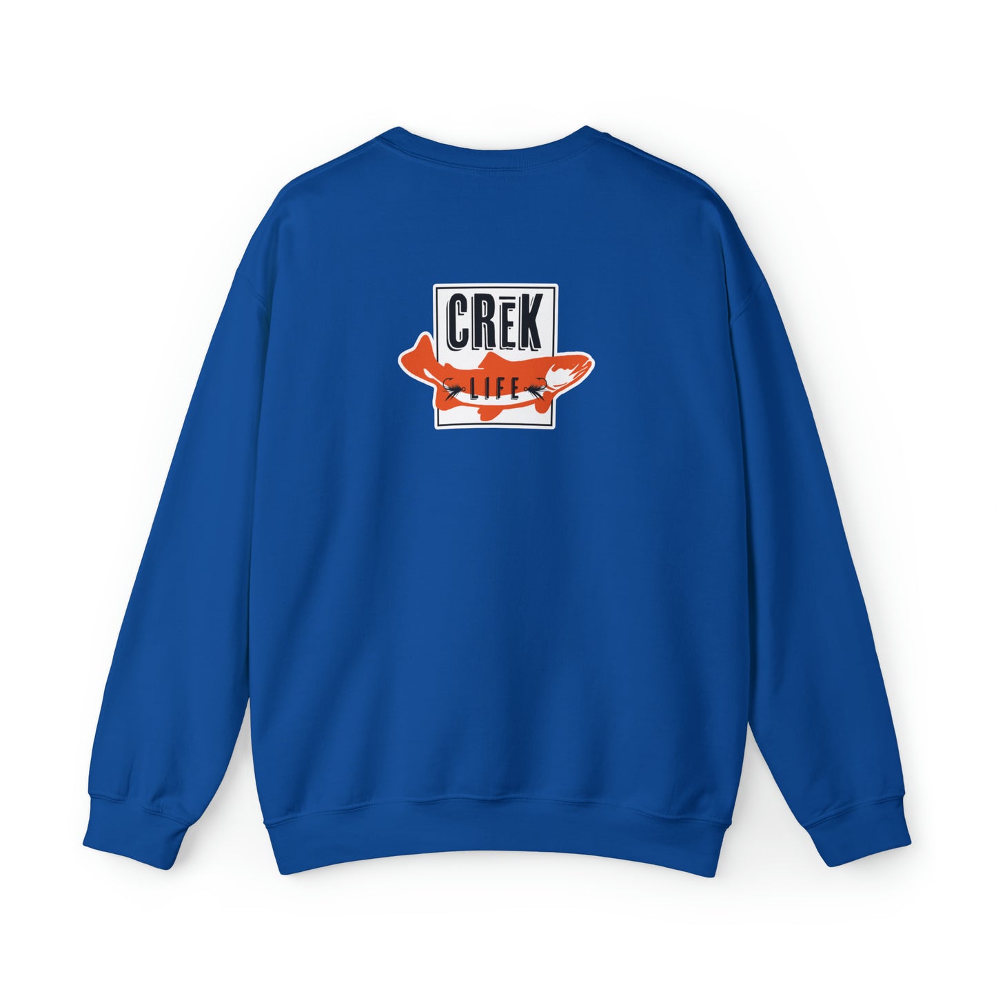 Crēk Life Fishing Club Unisex Heavy Blend™ Crewneck Sweatshirt