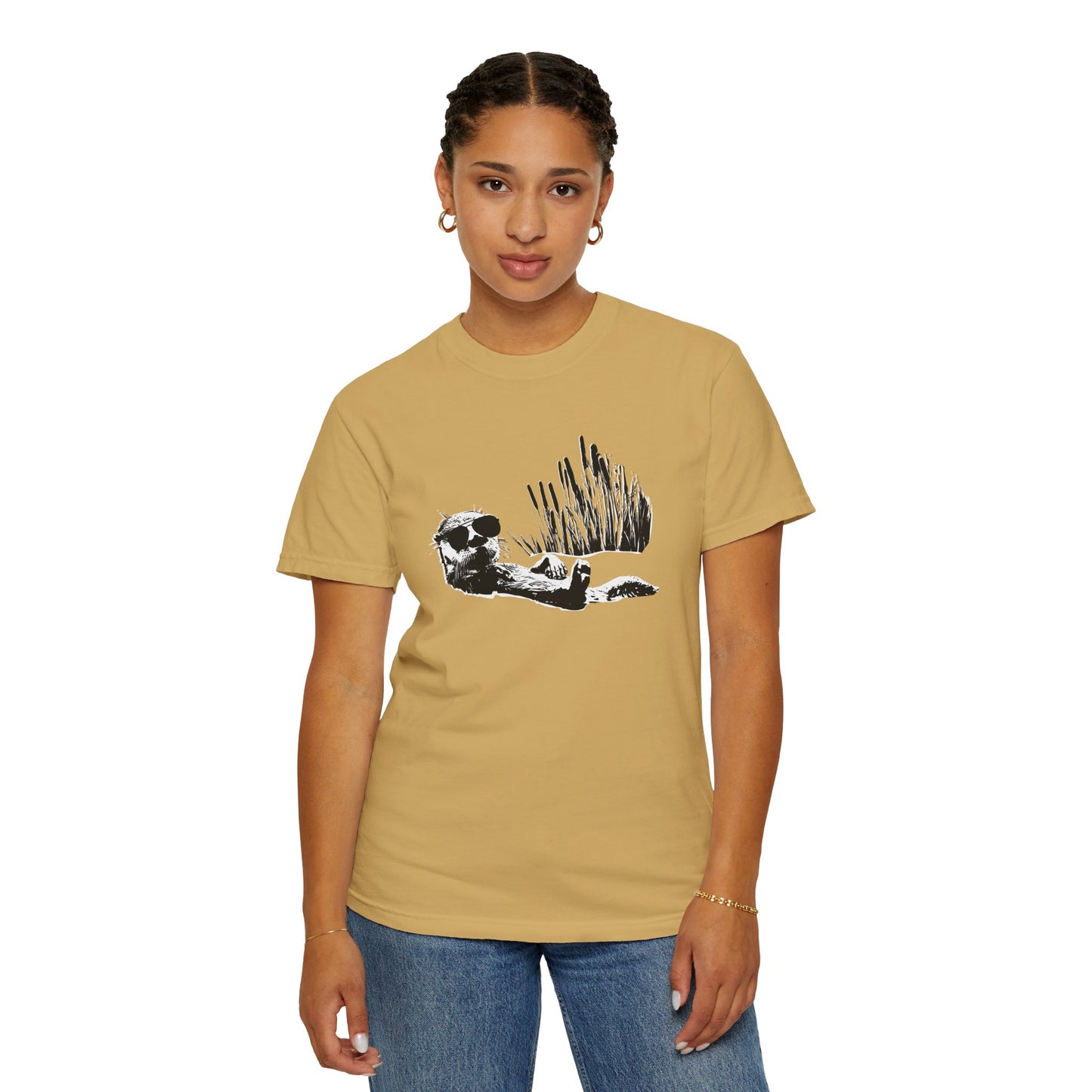 Otter Vibes: Unisex Comfort Colors T-Shirt by Crēk Life