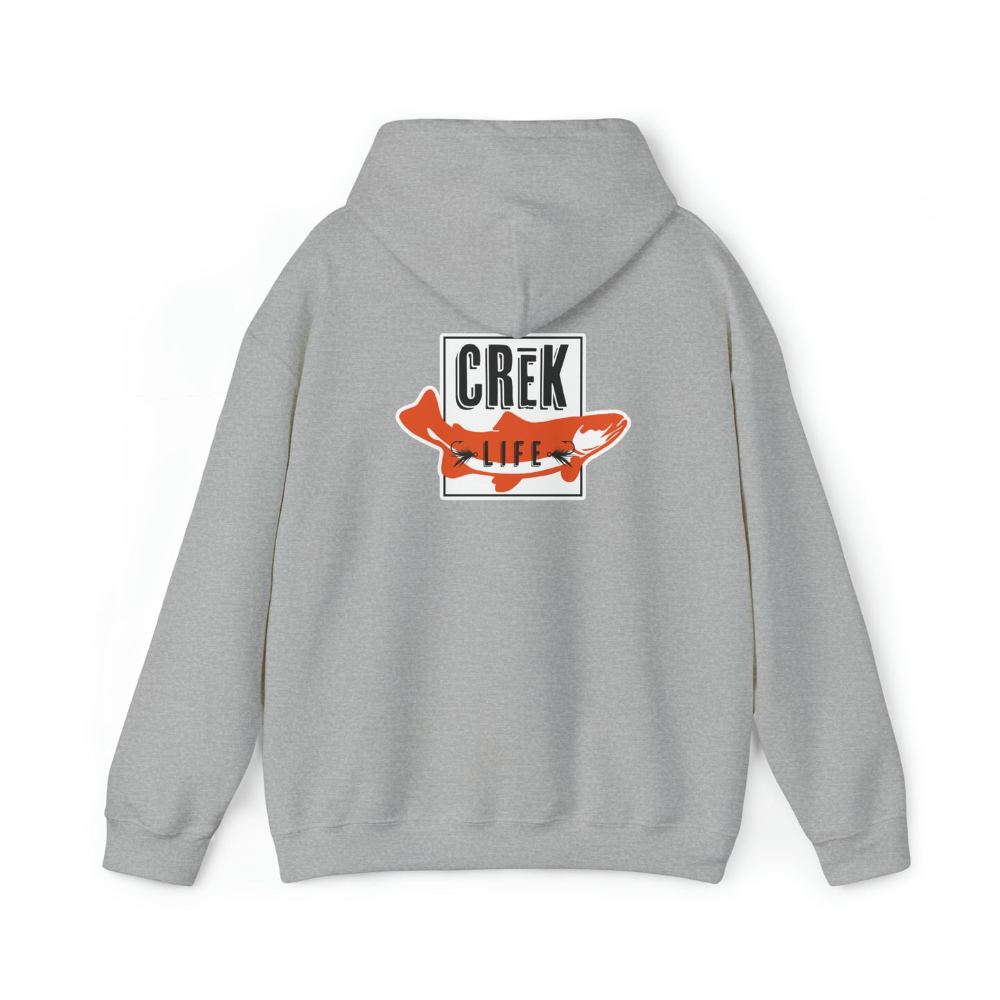 Crēk Life Fishing Club Unisex Heavy Blend Hooded Sweatshirt