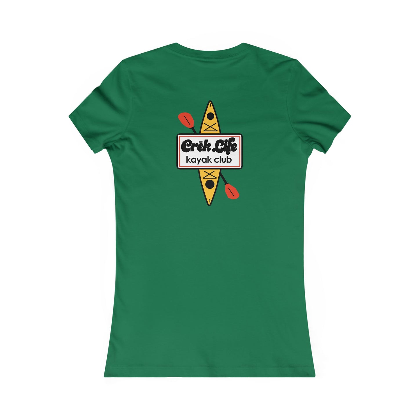 Crēk Life: Kayak Club Women's Tee (Bella + Canvas)