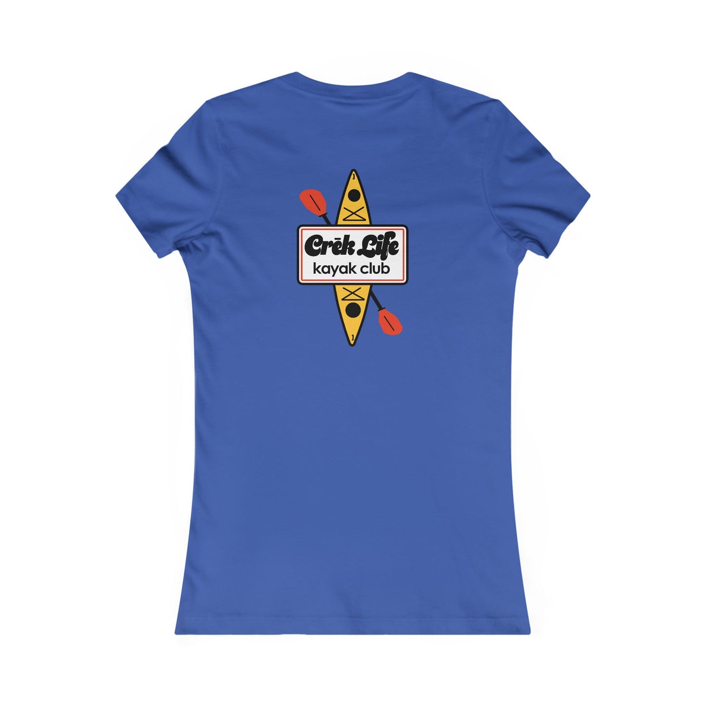 Crēk Life: Kayak Club Women's Tee (Bella + Canvas)