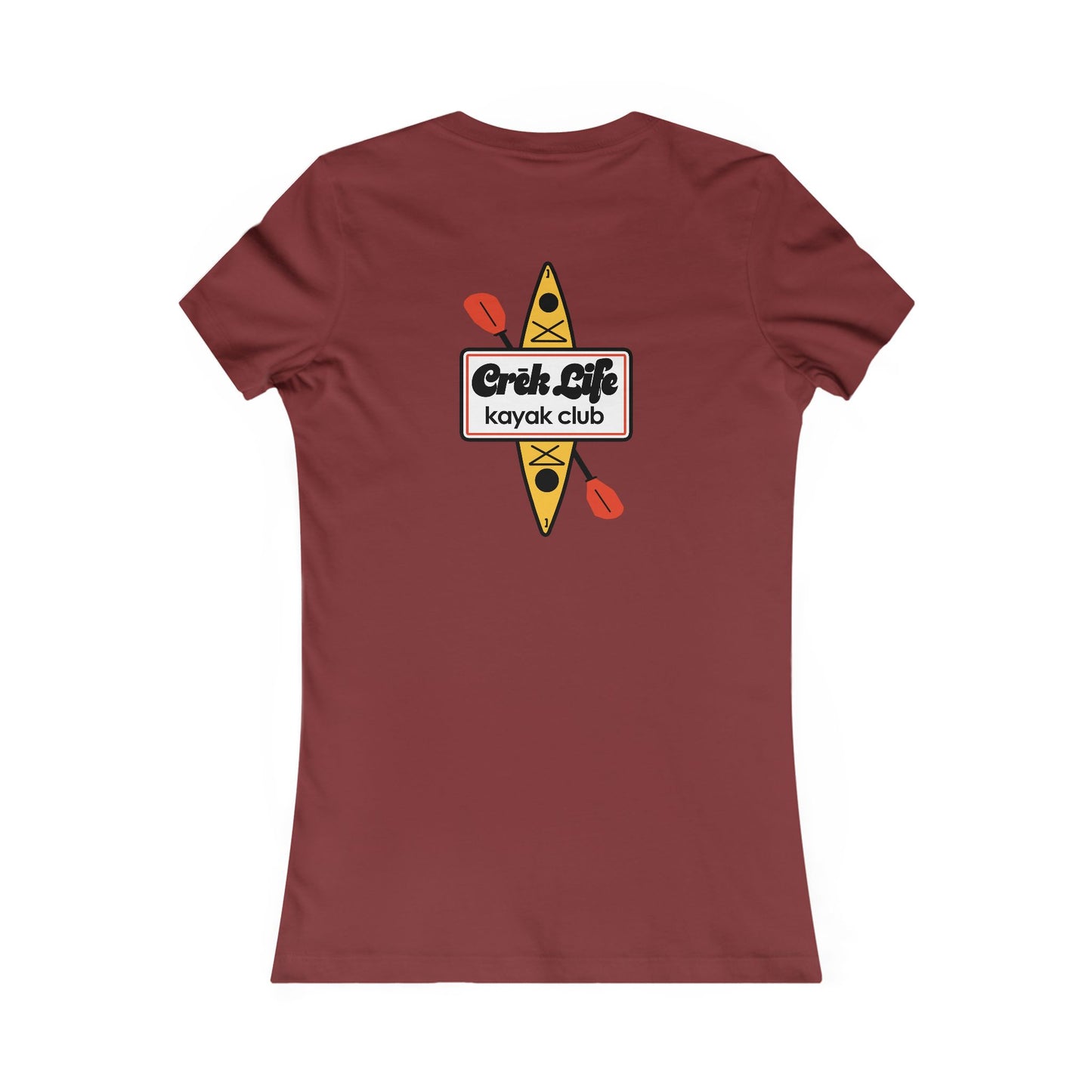Crēk Life: Kayak Club Women's Tee (Bella + Canvas)