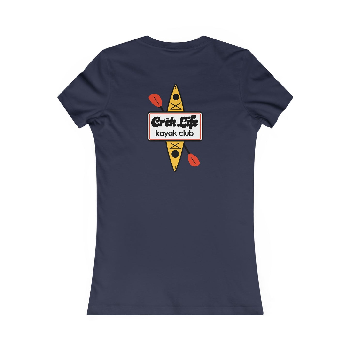Crēk Life: Kayak Club Women's Tee (Bella + Canvas)