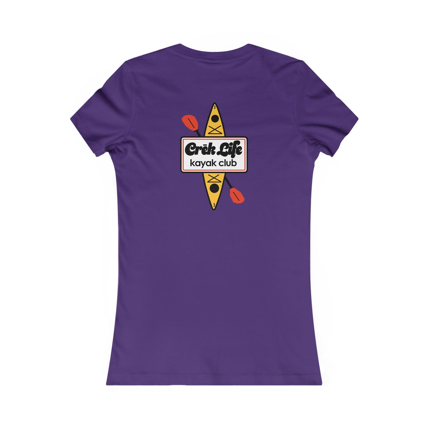 Crēk Life: Kayak Club Women's Tee (Bella + Canvas)