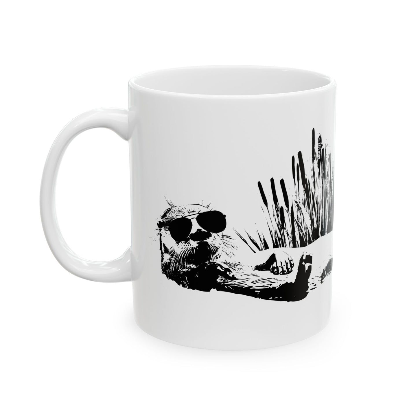 Otter Vibes Ceramic Mug