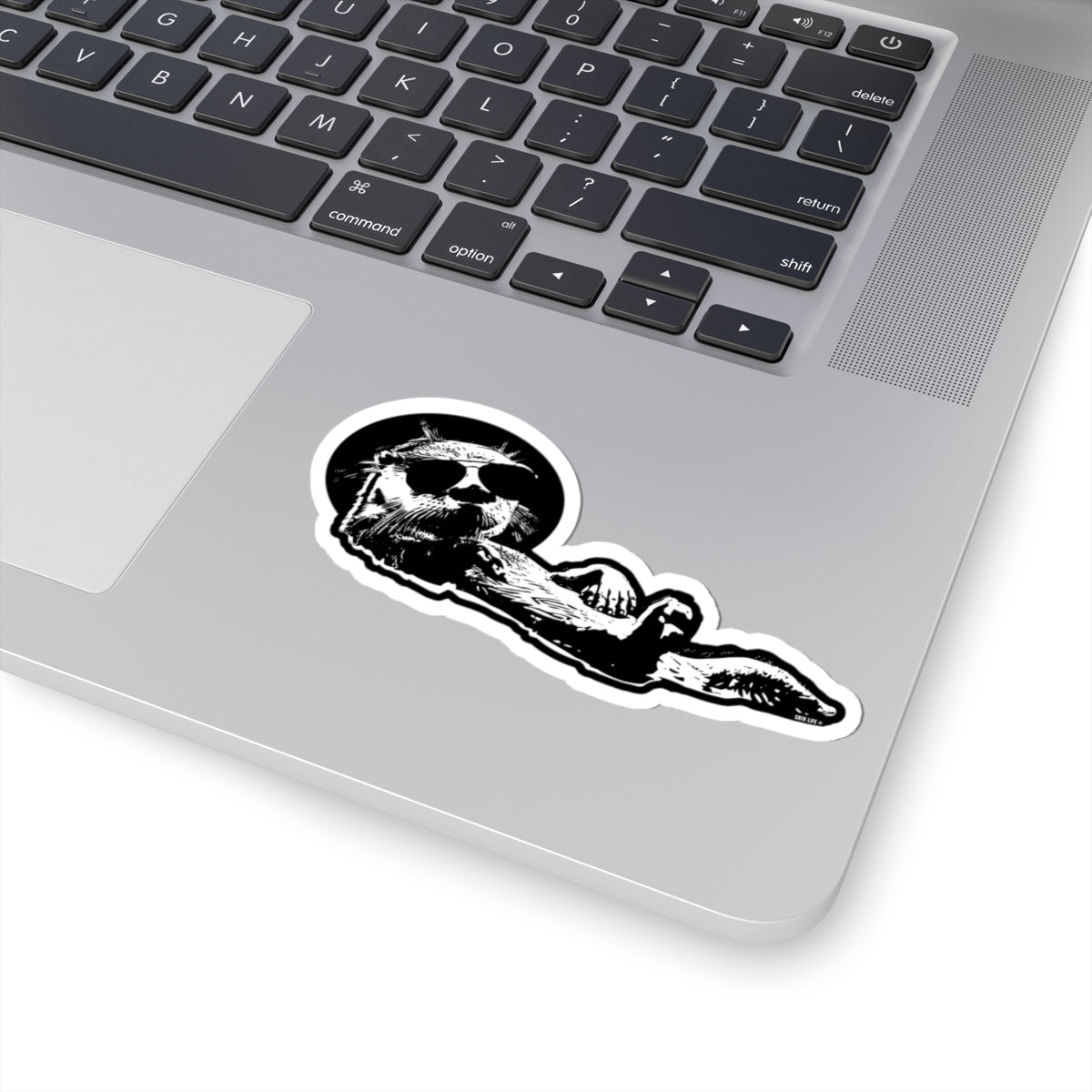 Otter Vibes Vinyl Sticker