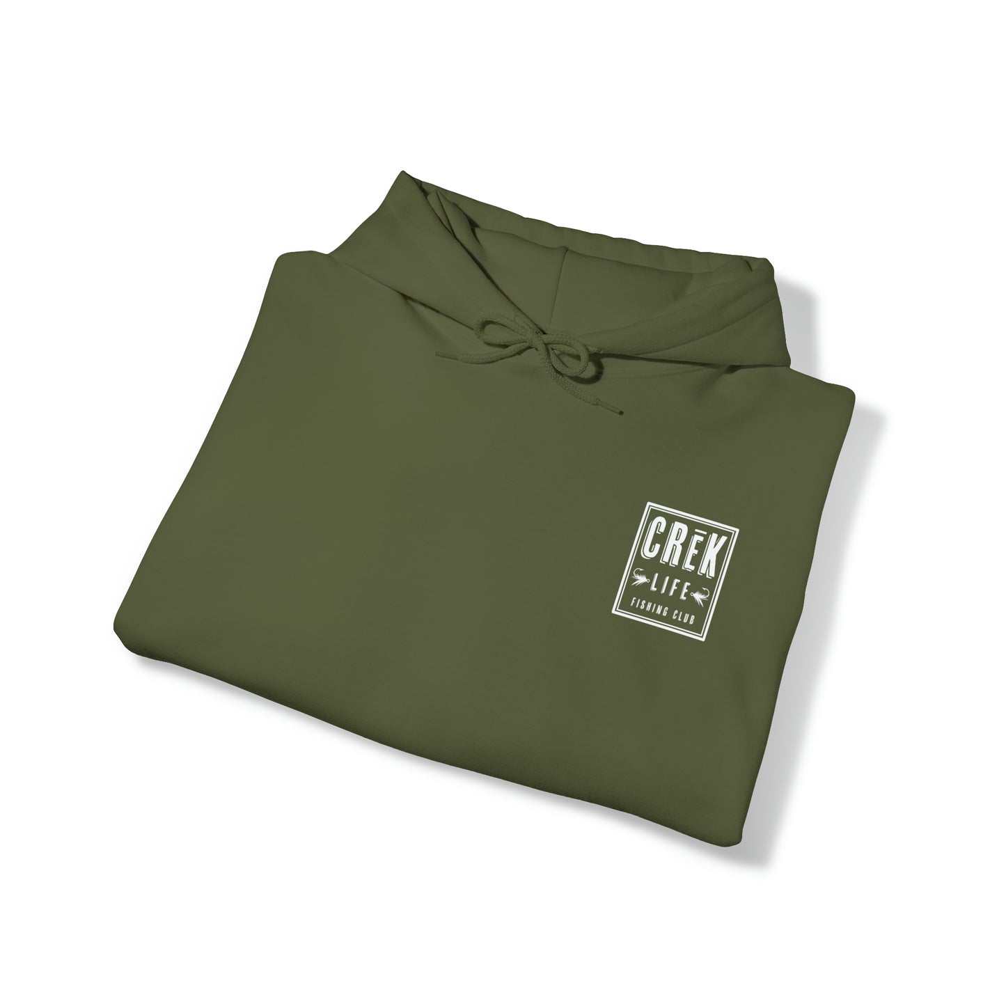 Crēk Life Fishing Club Unisex Heavy Blend Hooded Sweatshirt