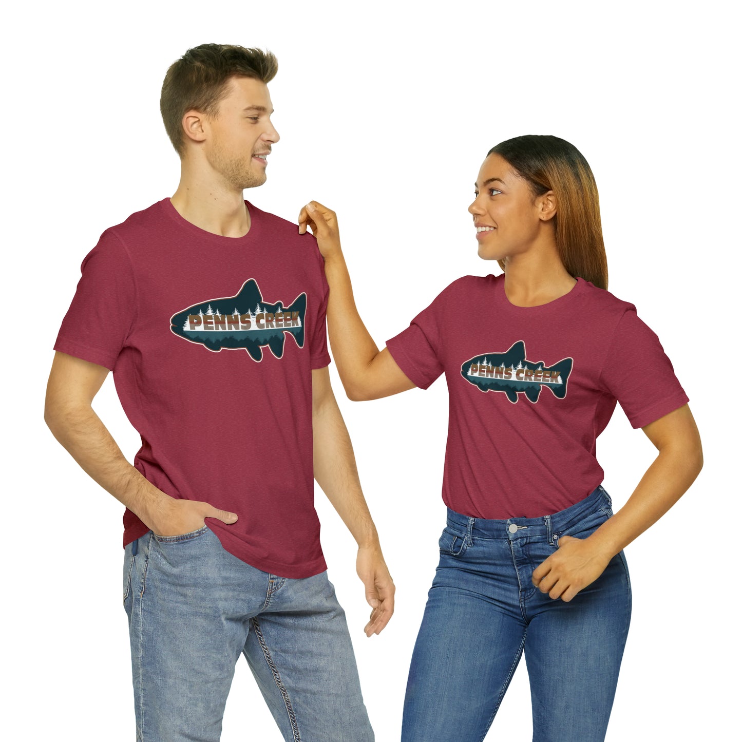 Penns Creek Trout- Bella Canvas Tee