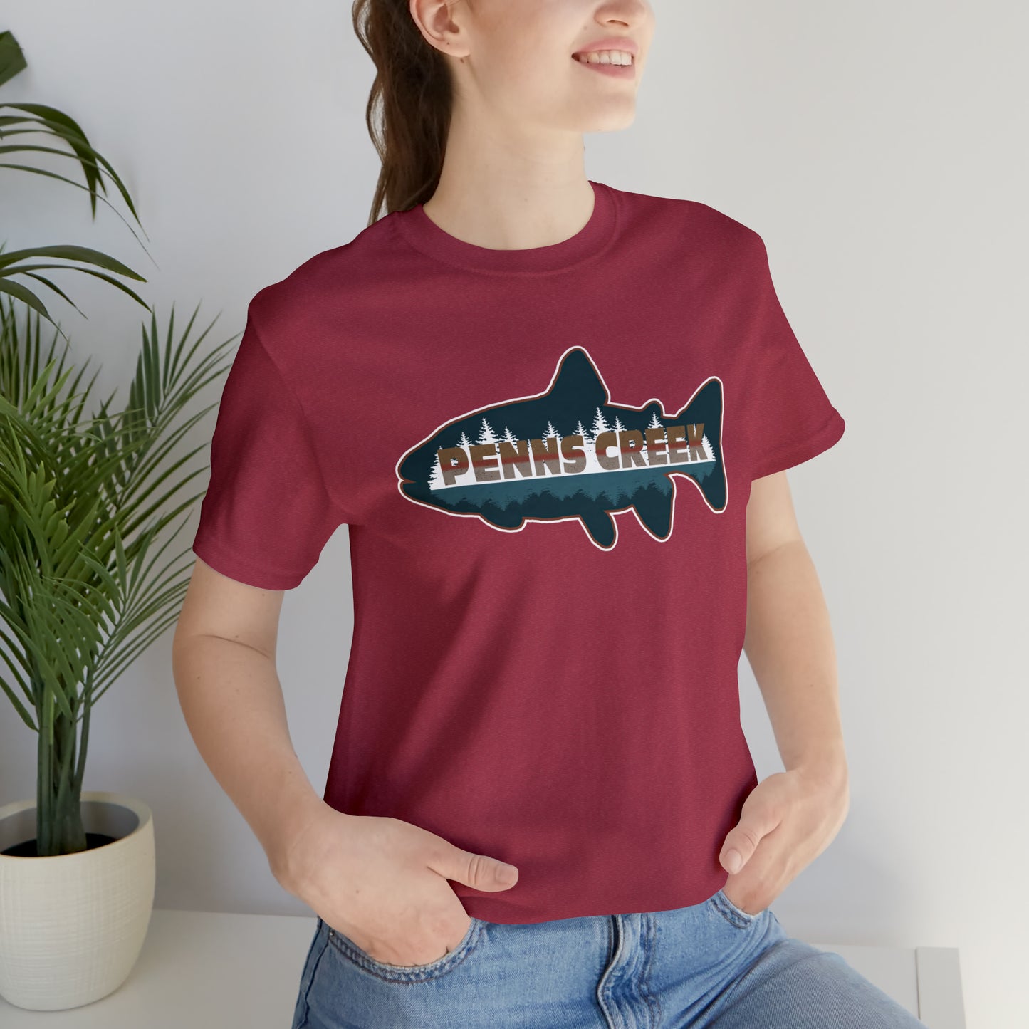 Penns Creek Trout- Bella Canvas Tee