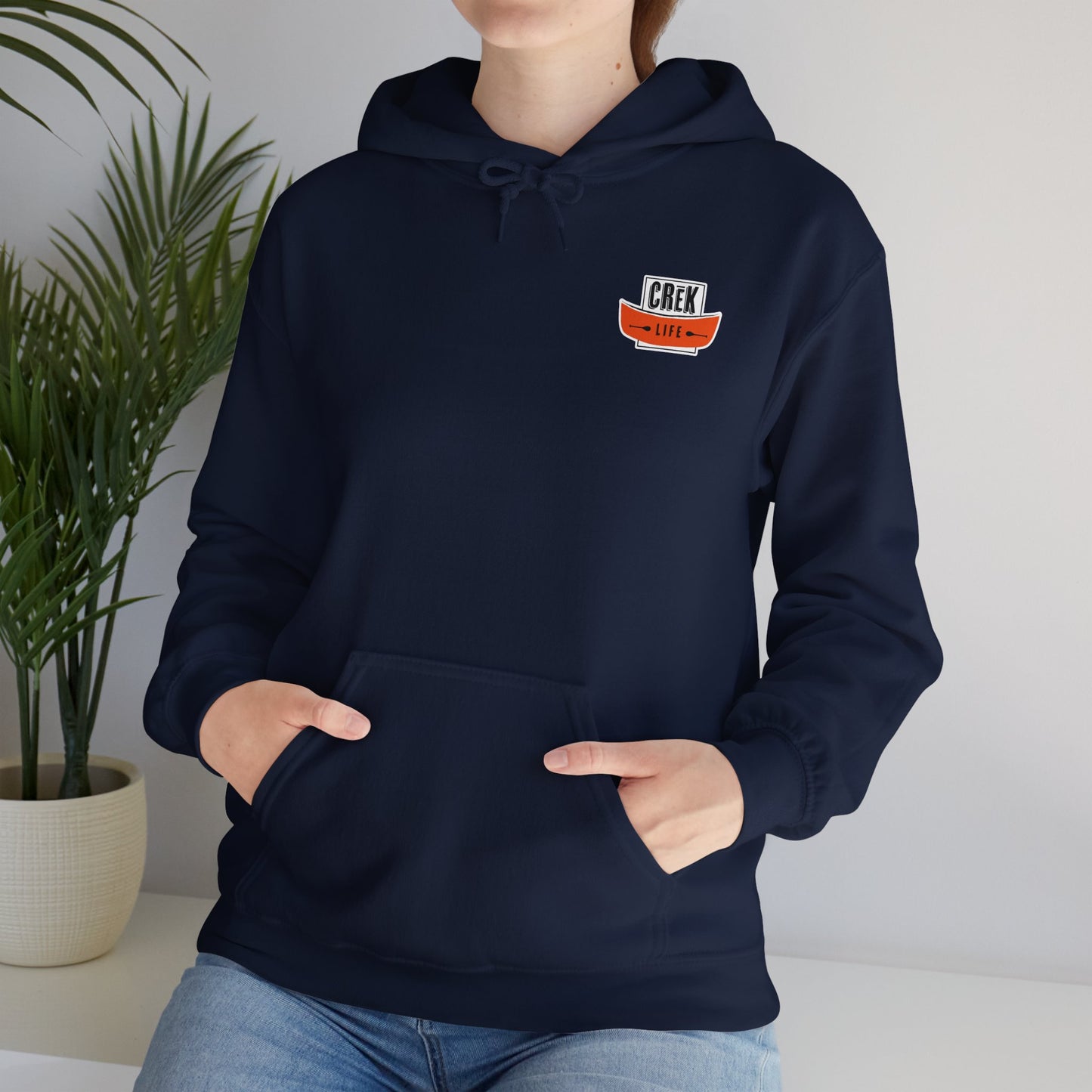 Breeches Unisex Heavy Blend Hooded Sweatshirt by Crēk Life (Gildan 18500)