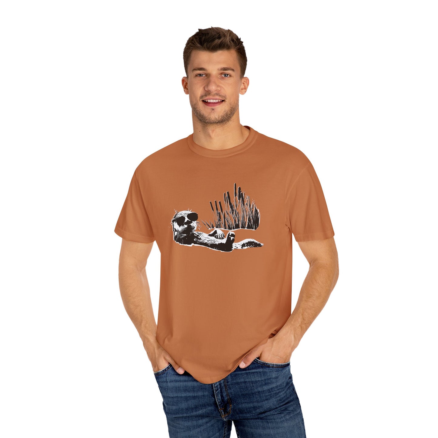 Otter Vibes: Unisex Comfort Colors T-Shirt by Crēk Life