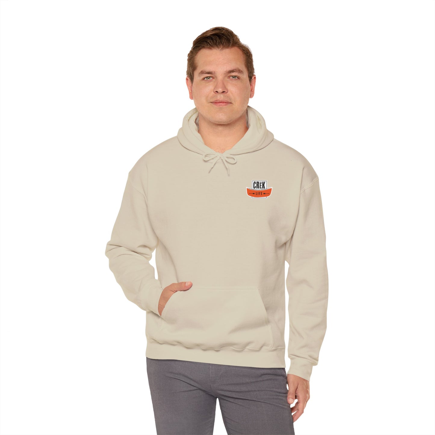 Breeches Unisex Heavy Blend Hooded Sweatshirt by Crēk Life (Gildan 18500)