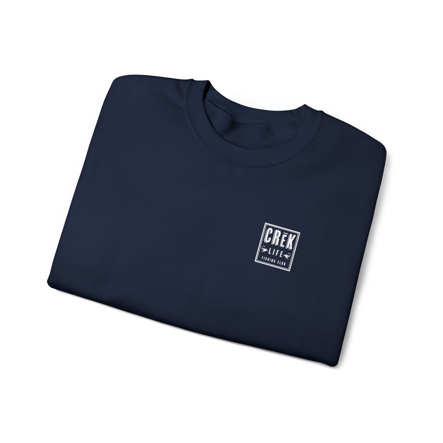 Crēk Life Fishing Club Unisex Heavy Blend™ Crewneck Sweatshirt