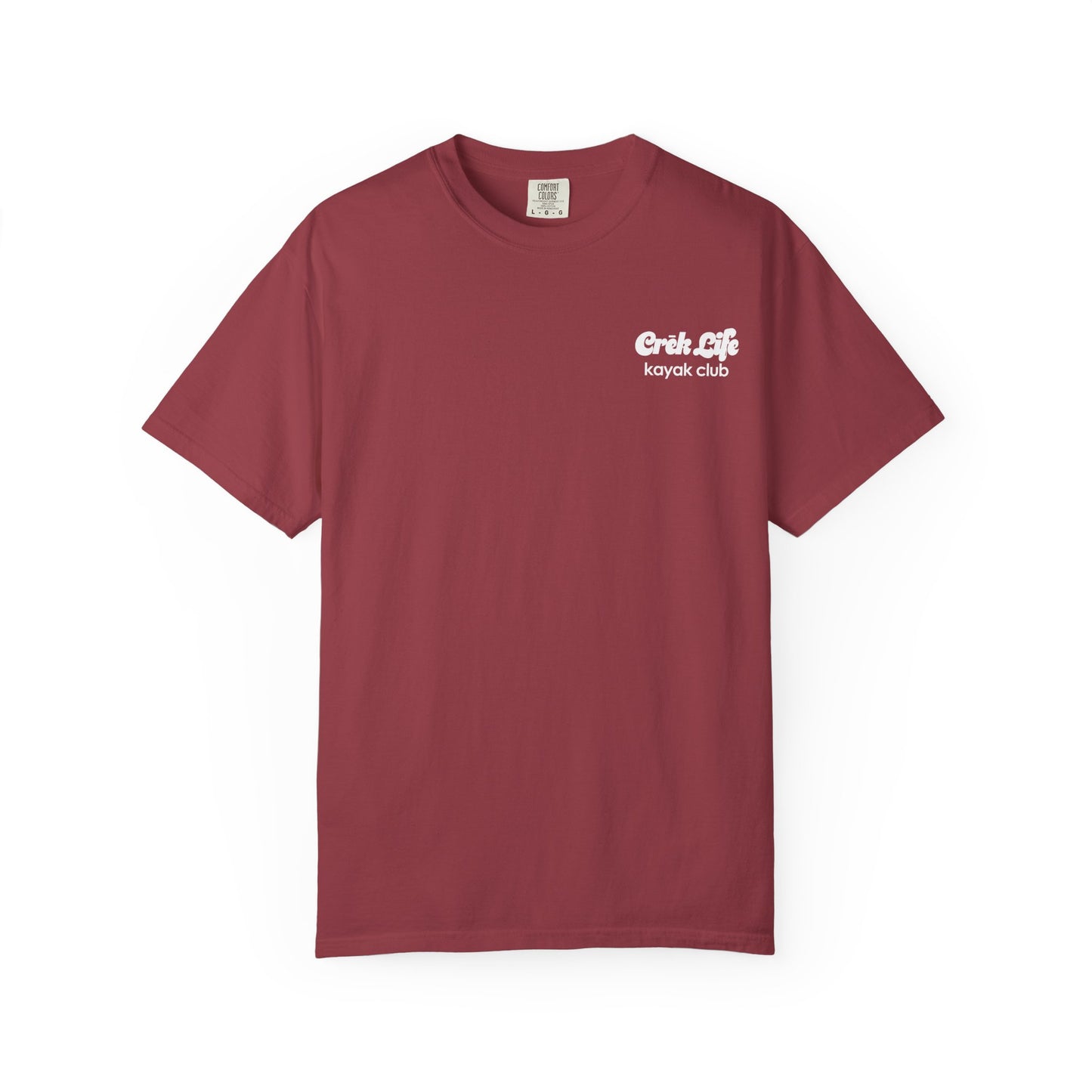 Crēk Life: Kayak Club Unisex Garment-Dyed T-shirt