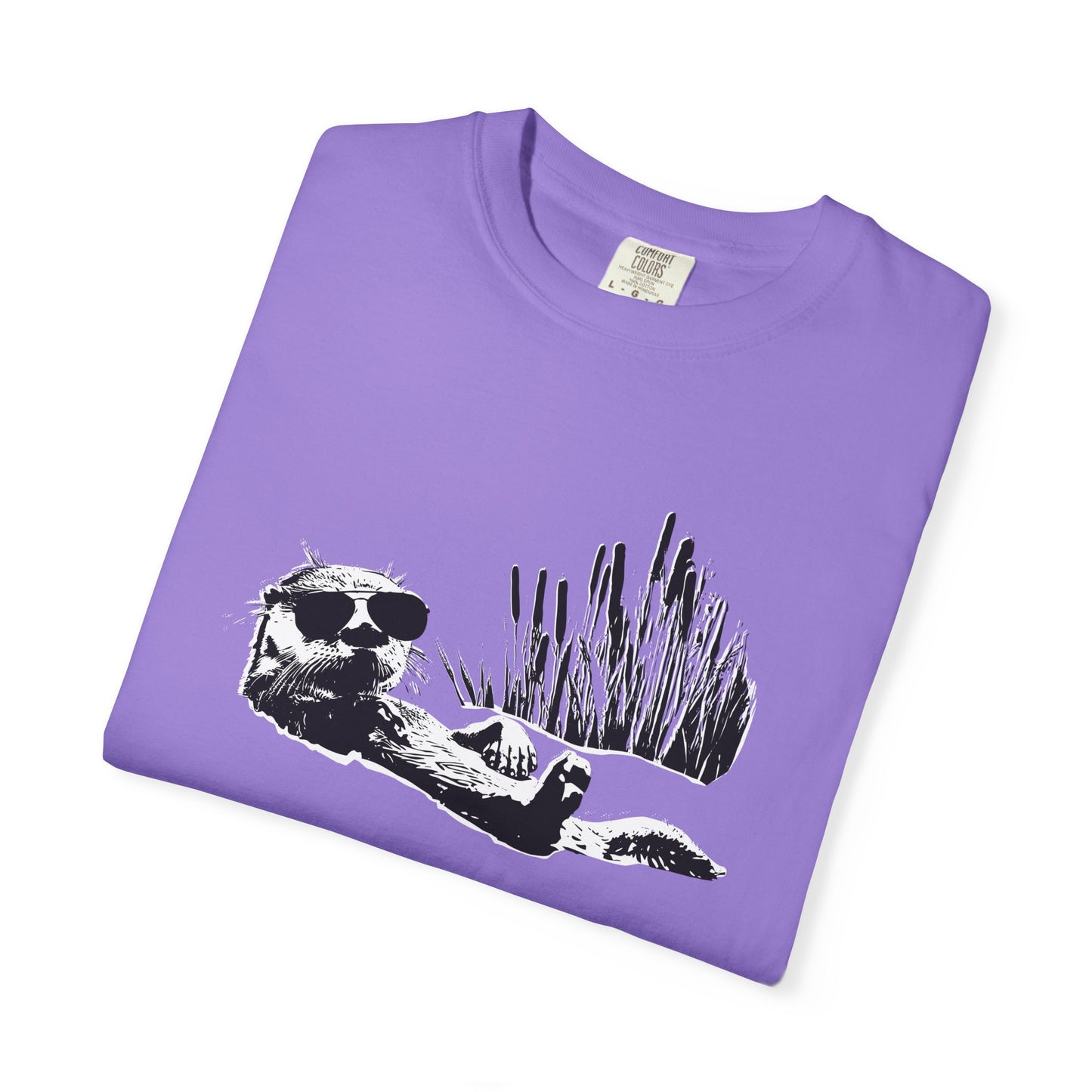 Otter Vibes: Unisex Comfort Colors T-Shirt by Crēk Life