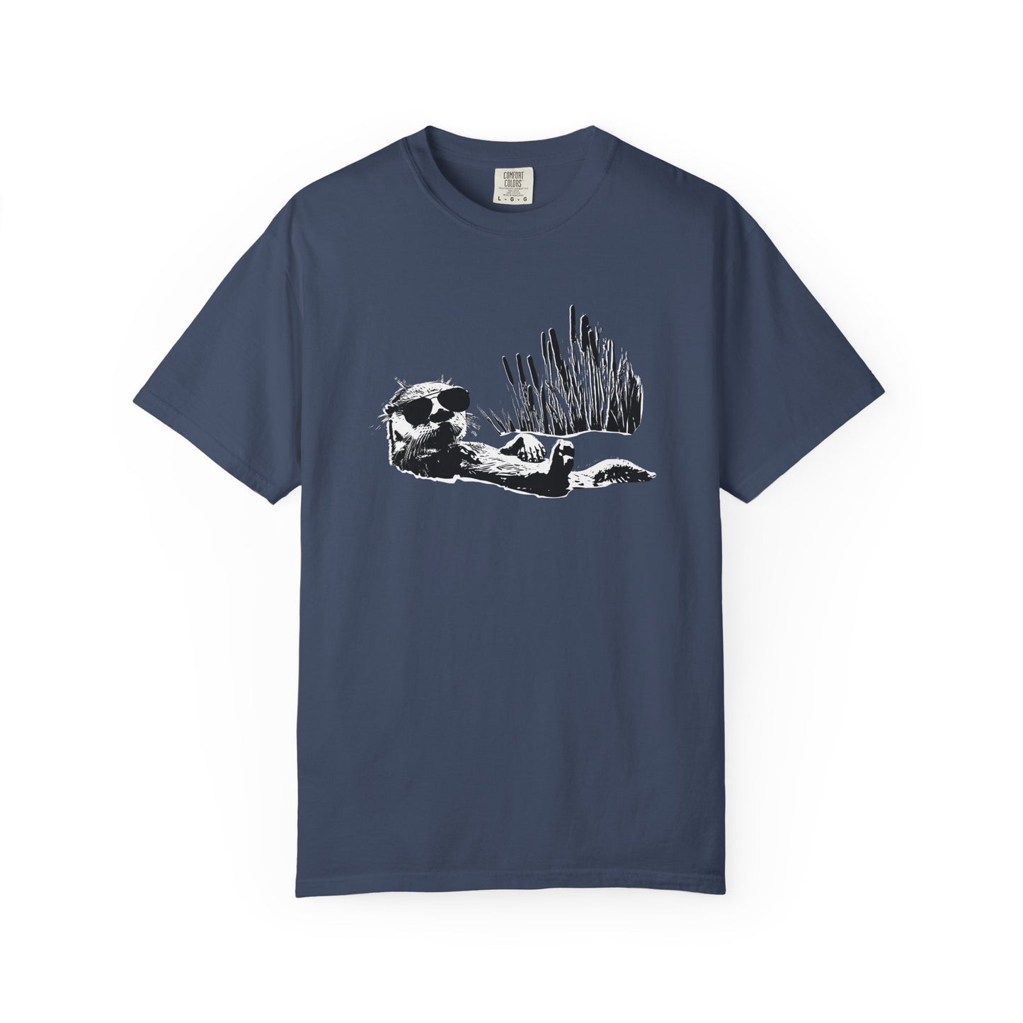 Otter Vibes: Unisex Comfort Colors T-Shirt by Crēk Life
