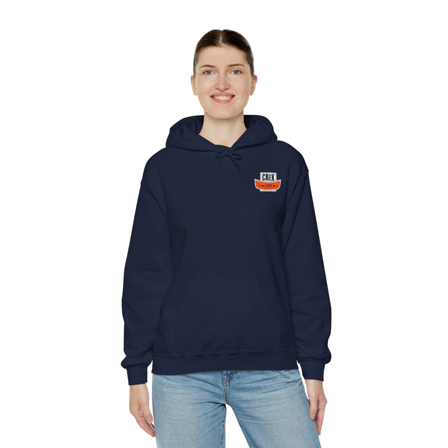 Breeches Unisex Heavy Blend Hooded Sweatshirt by Crēk Life (Gildan 18500)