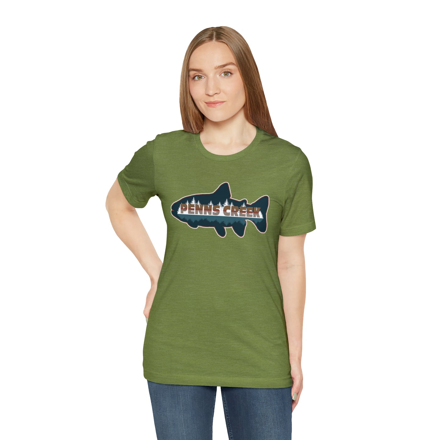 Penns Creek Trout- Bella Canvas Tee