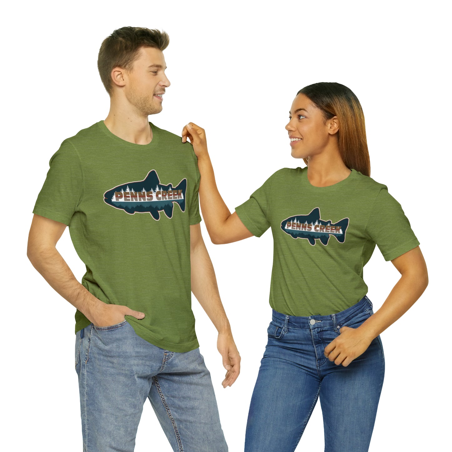 Penns Creek Trout- Bella Canvas Tee