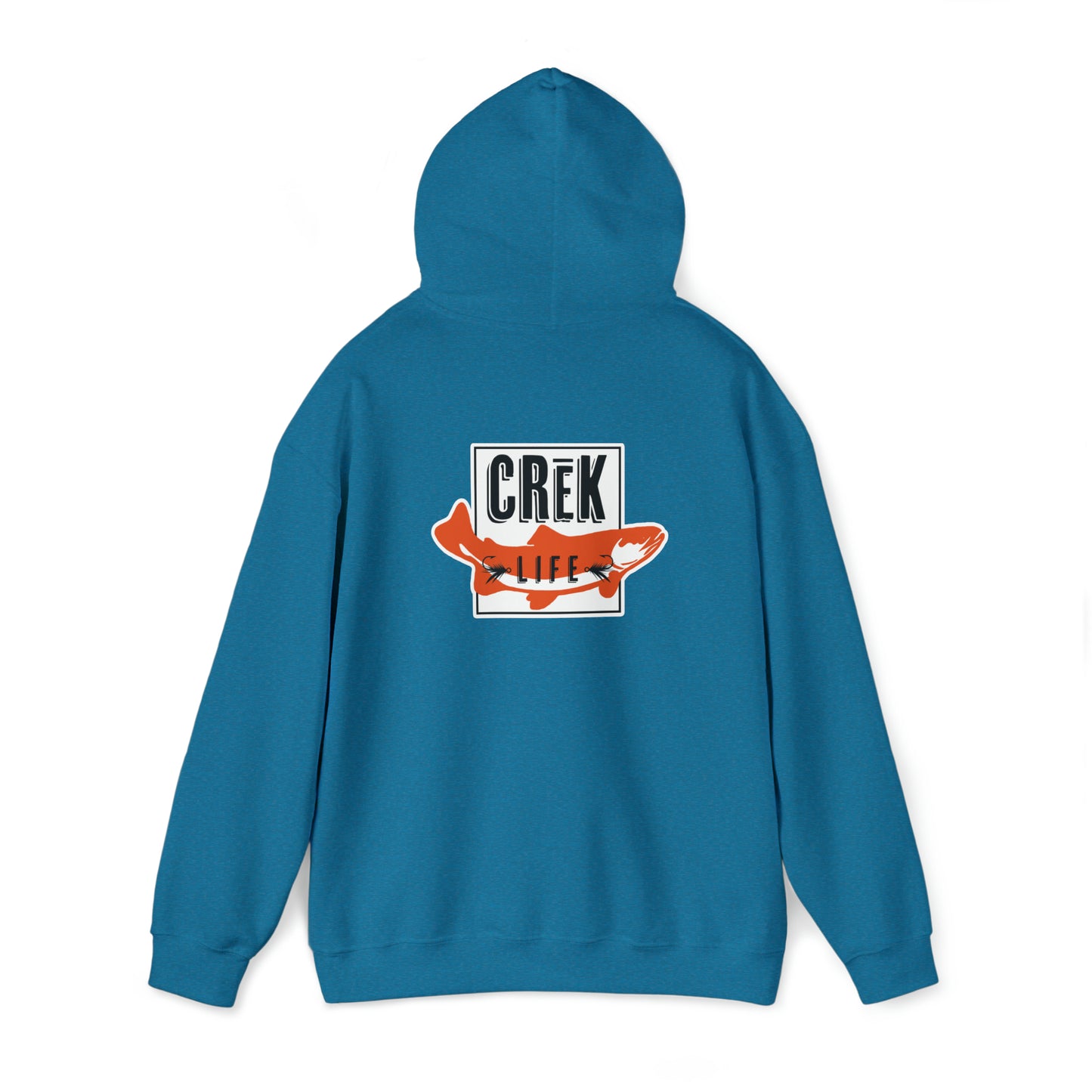 Crēk Life Fishing Club Unisex Heavy Blend Hooded Sweatshirt