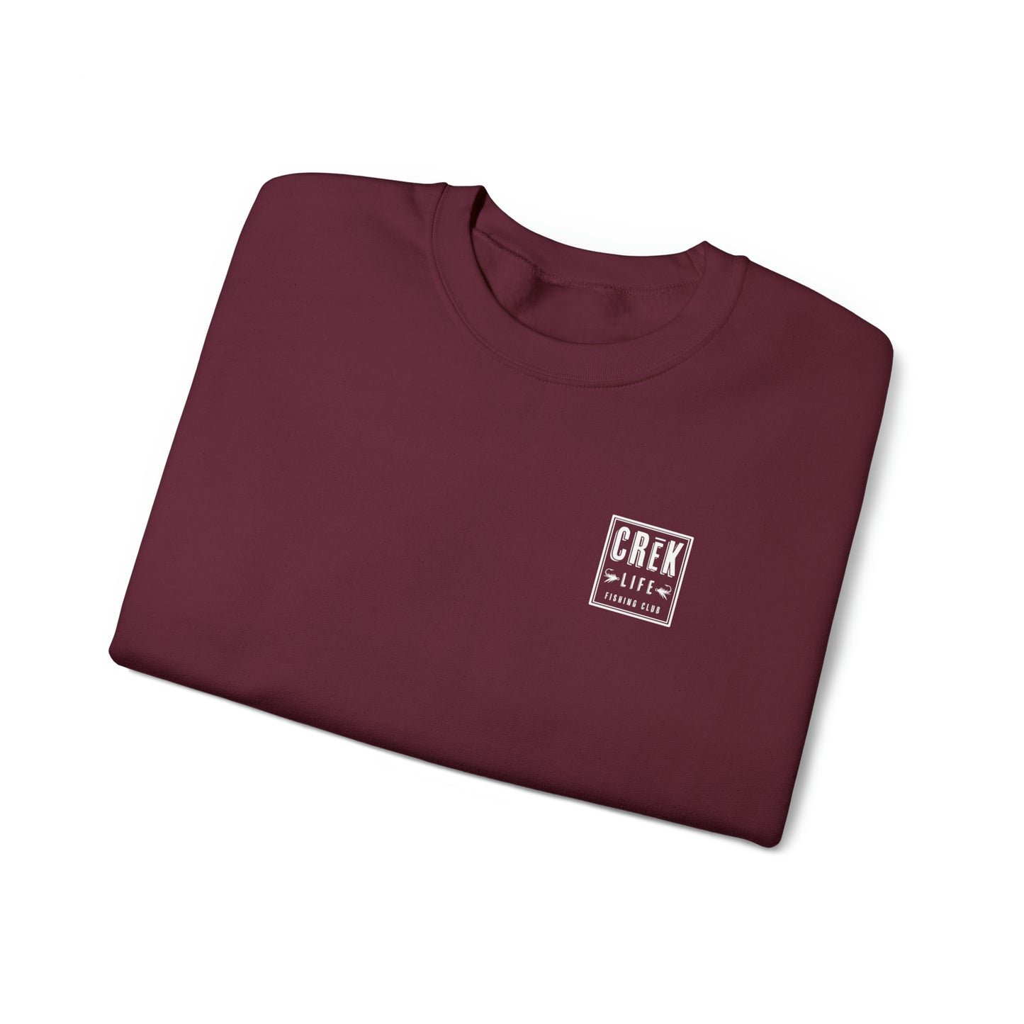 Crēk Life Fishing Club Unisex Heavy Blend™ Crewneck Sweatshirt
