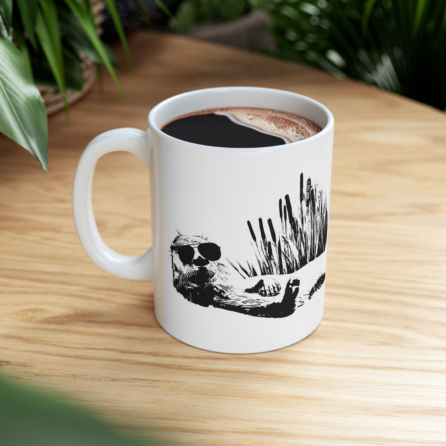 Otter Vibes Ceramic Mug