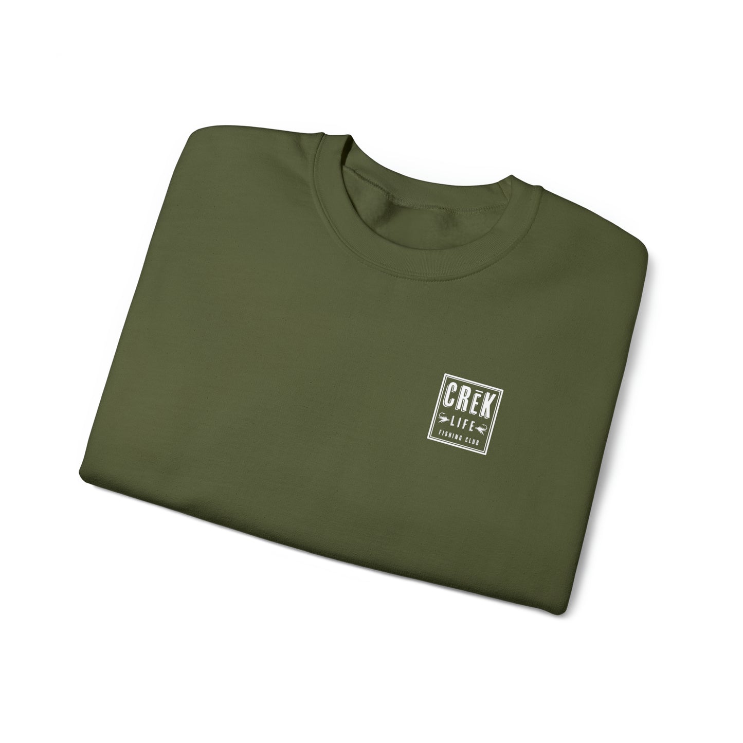 Crēk Life Fishing Club Unisex Heavy Blend™ Crewneck Sweatshirt
