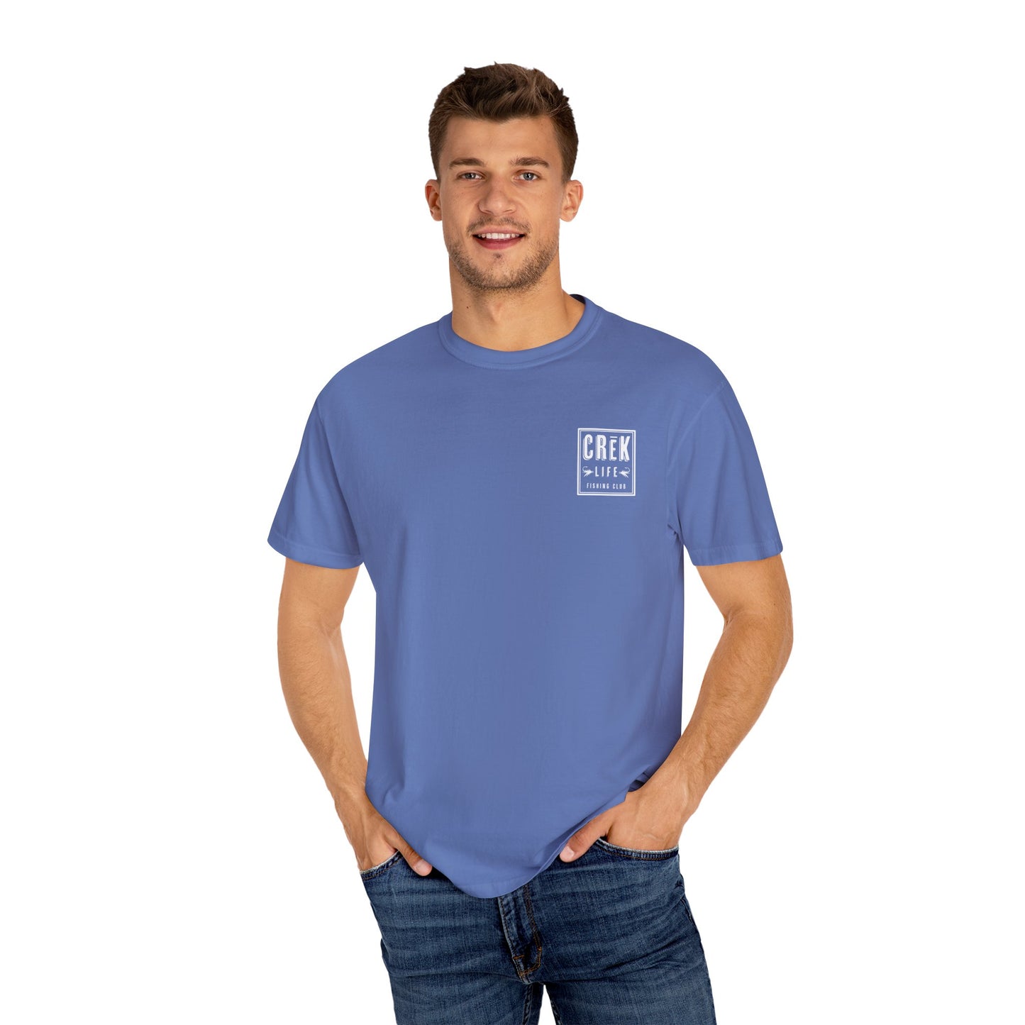 Crēk Life Fishing Club Comfort Colors Tee