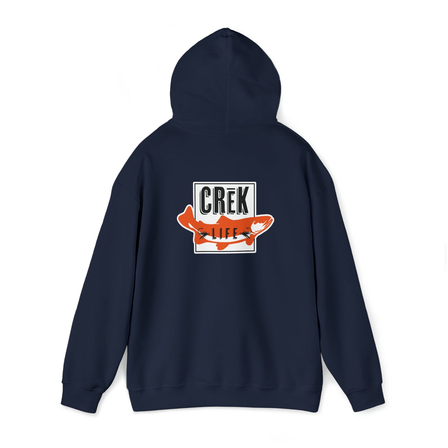 Crēk Life Fishing Club Unisex Heavy Blend Hooded Sweatshirt