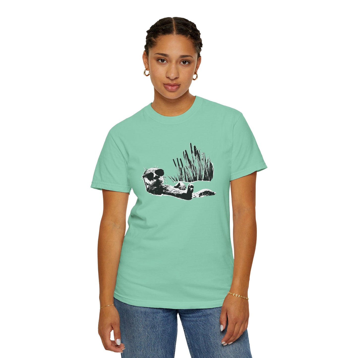 Otter Vibes: Unisex Comfort Colors T-Shirt by Crēk Life