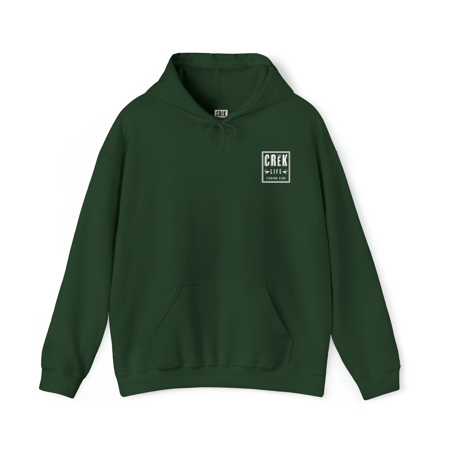 Crēk Life Fishing Club Unisex Heavy Blend Hooded Sweatshirt