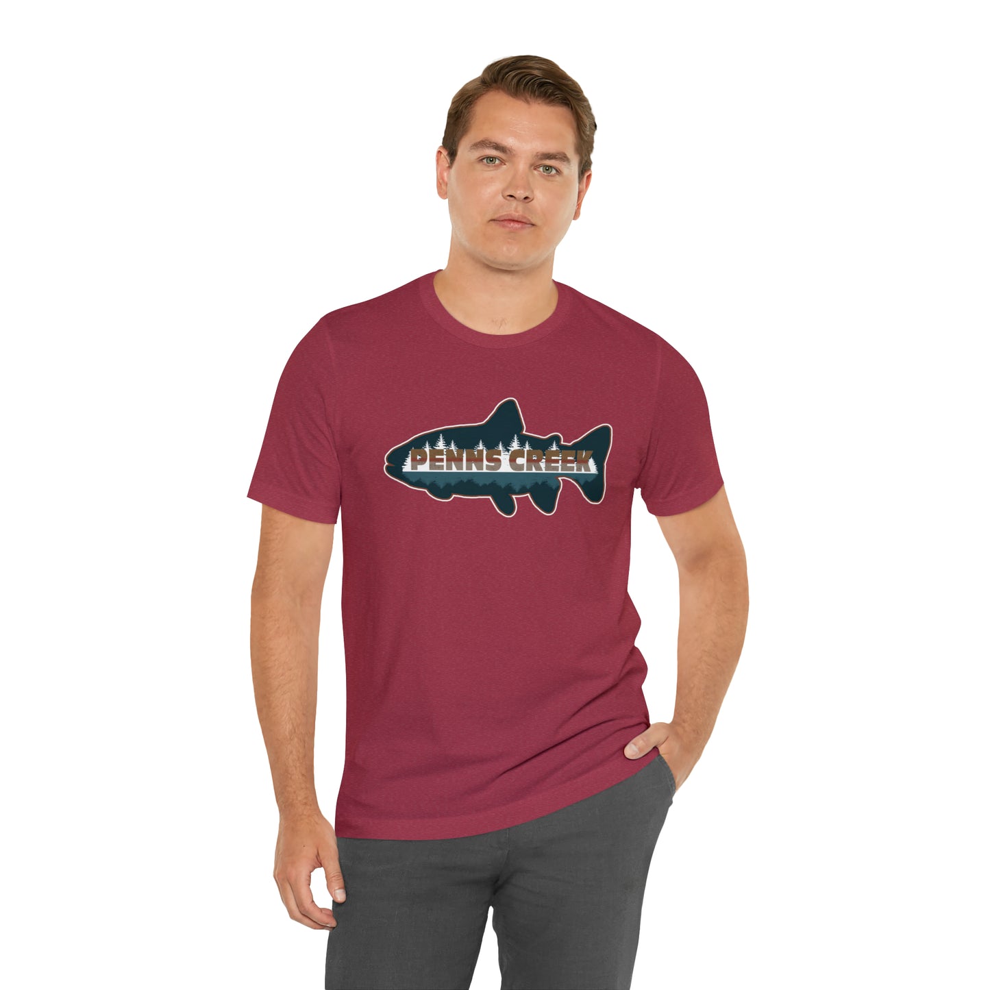 Penns Creek Trout- Bella Canvas Tee