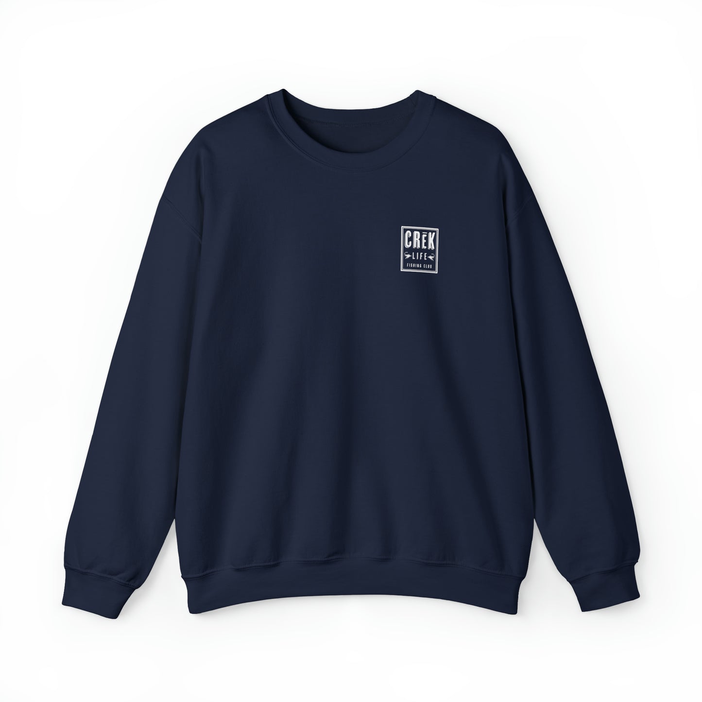 Crēk Life Fishing Club Unisex Heavy Blend™ Crewneck Sweatshirt