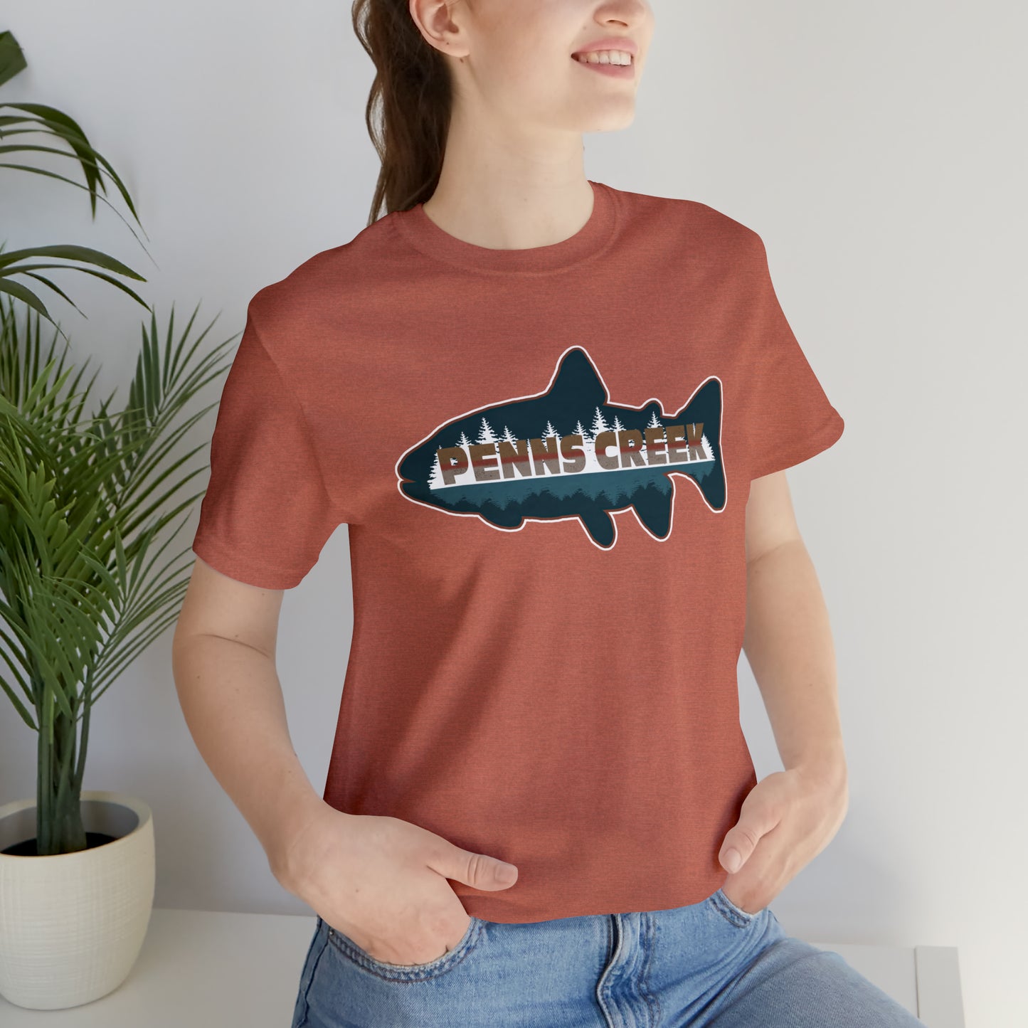 Penns Creek Trout- Bella Canvas Tee