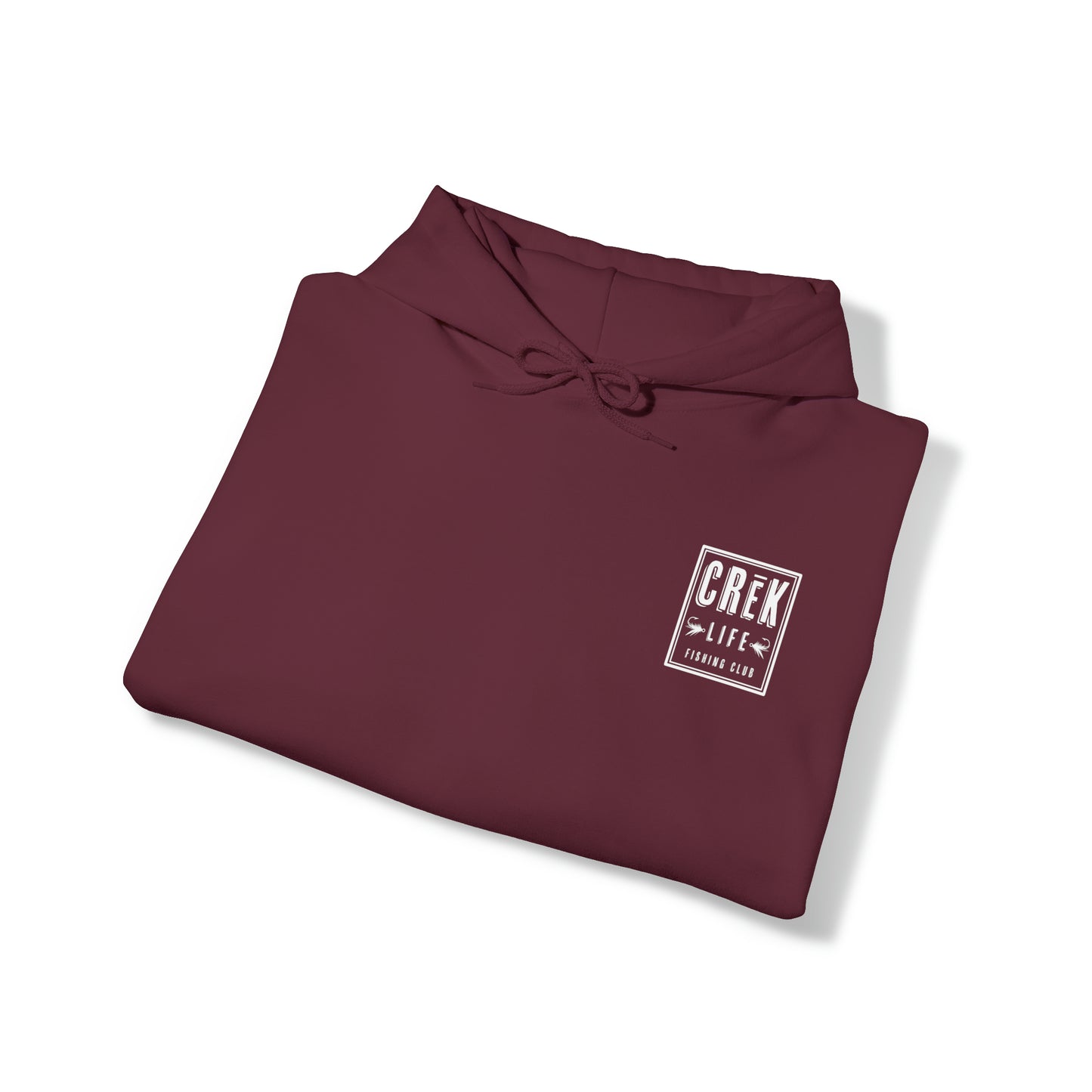 Crēk Life Fishing Club Unisex Heavy Blend Hooded Sweatshirt
