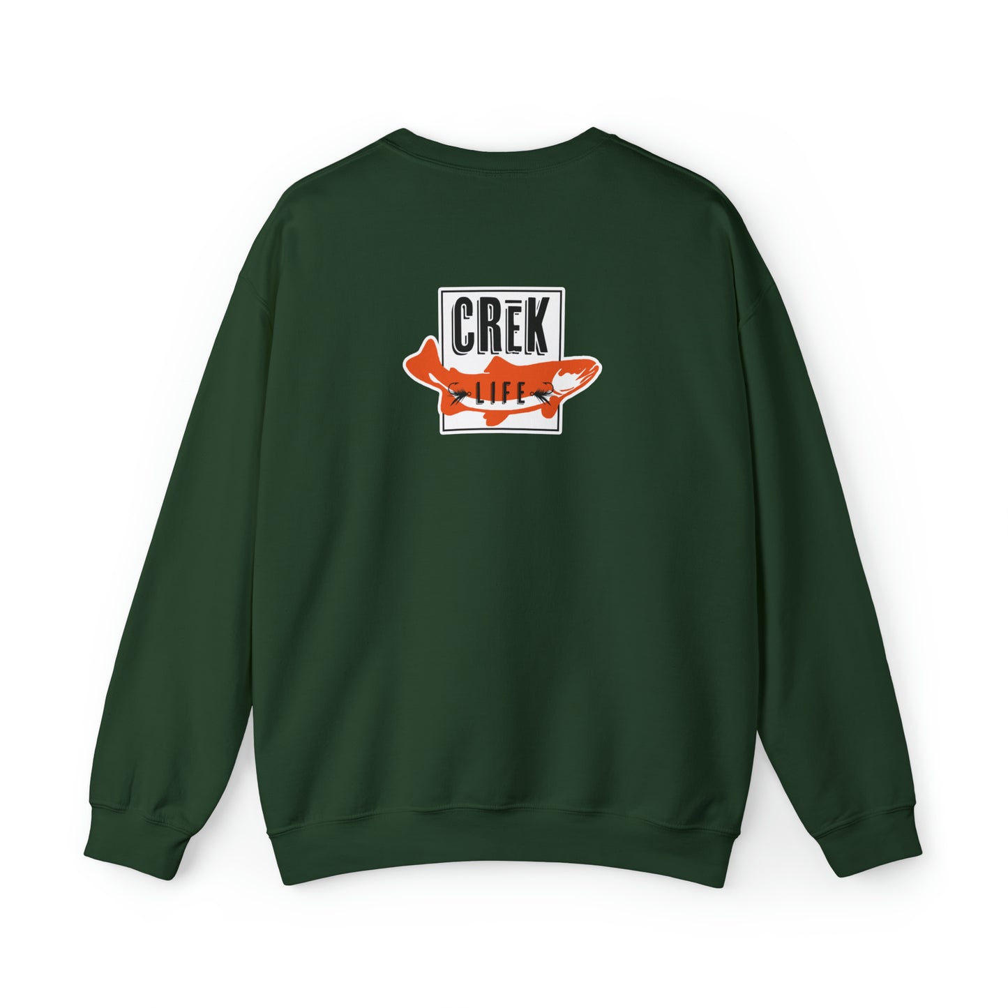 Crēk Life Fishing Club Unisex Heavy Blend™ Crewneck Sweatshirt