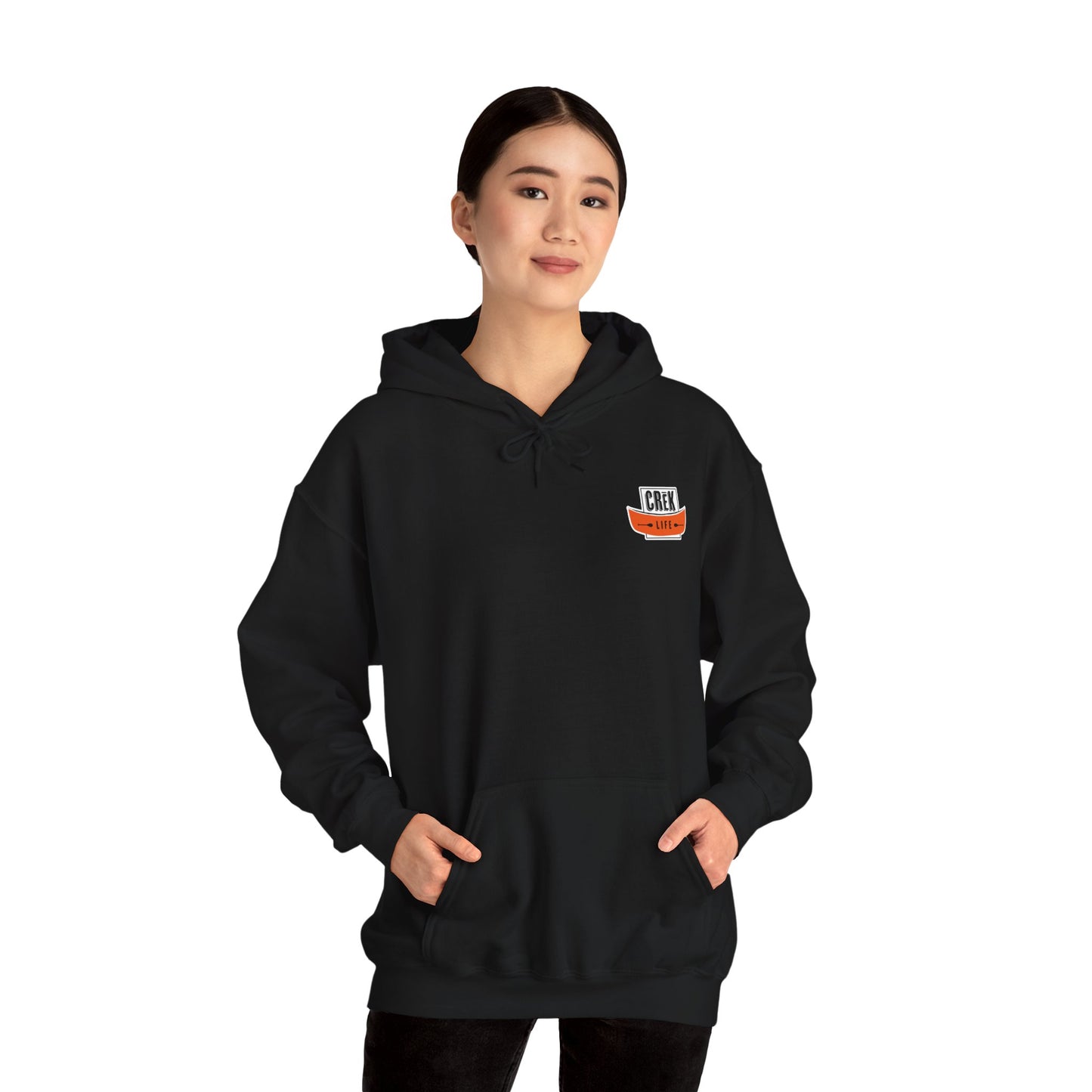 Breeches Unisex Heavy Blend Hooded Sweatshirt by Crēk Life (Gildan 18500)