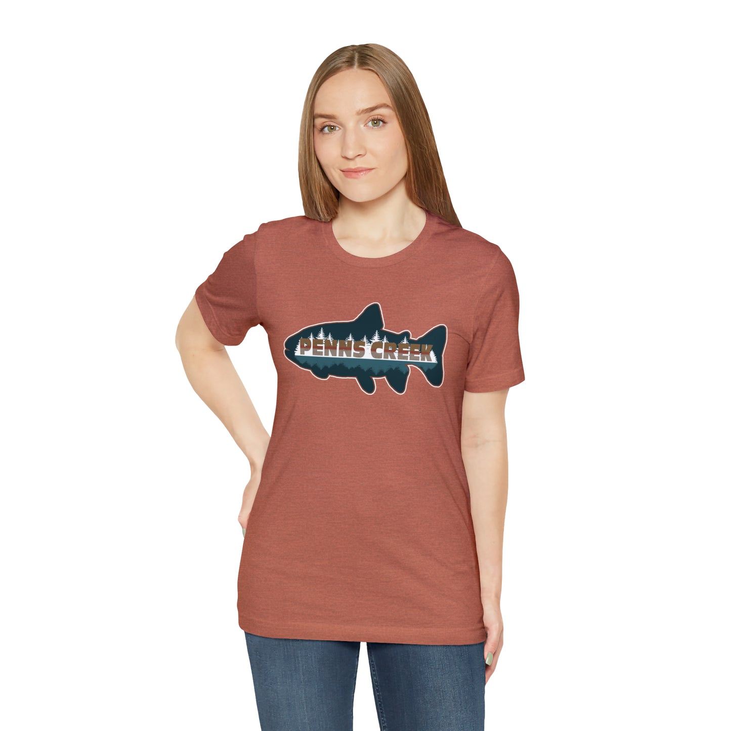 Penns Creek Trout- Bella Canvas Tee