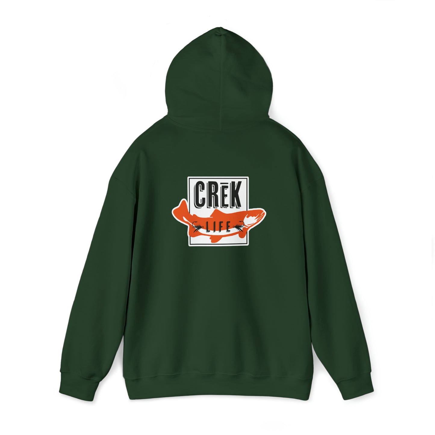 Crēk Life Fishing Club Unisex Heavy Blend Hooded Sweatshirt