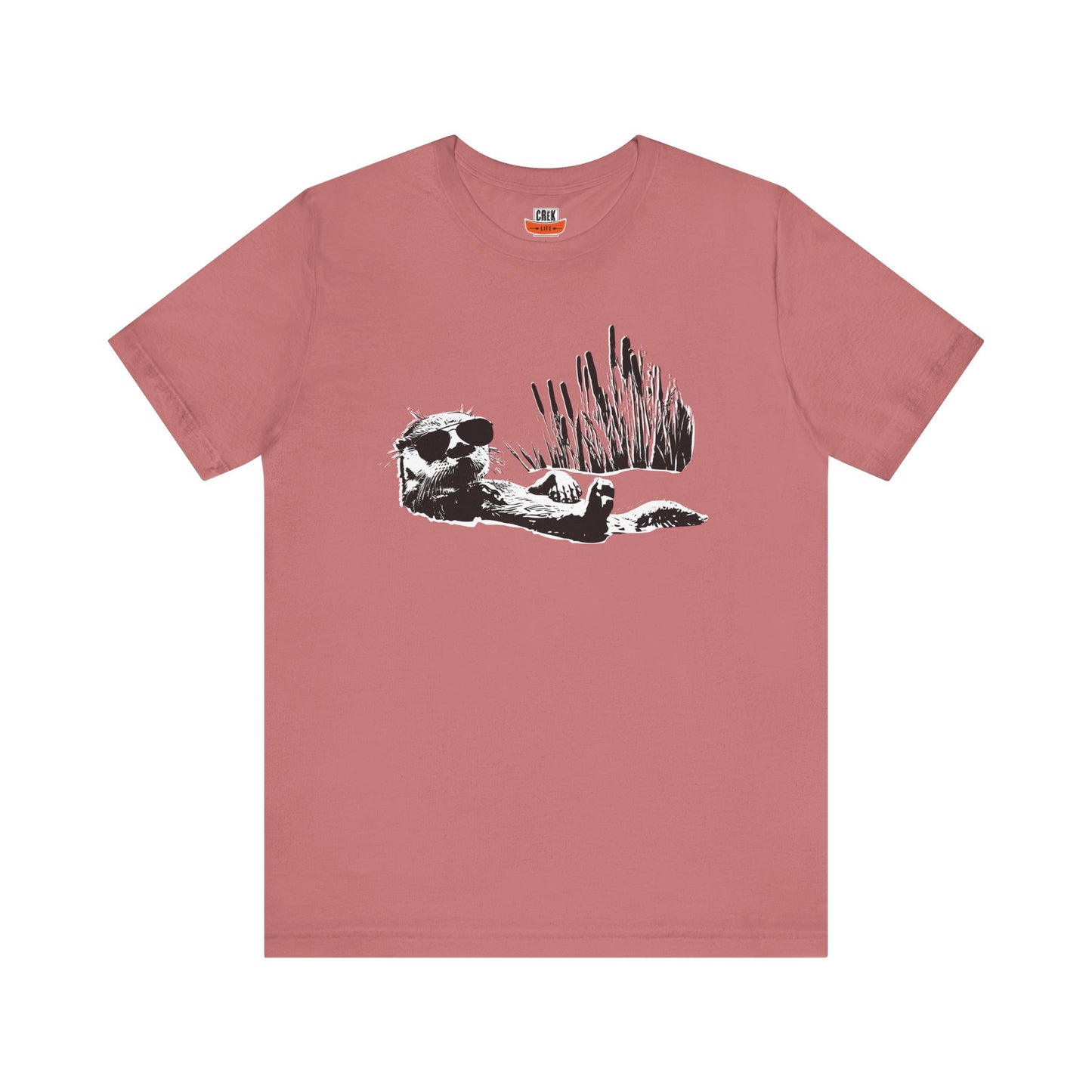 Otter Vibes: Unisex Bell+Canvas T-Shirt by Crēk Life