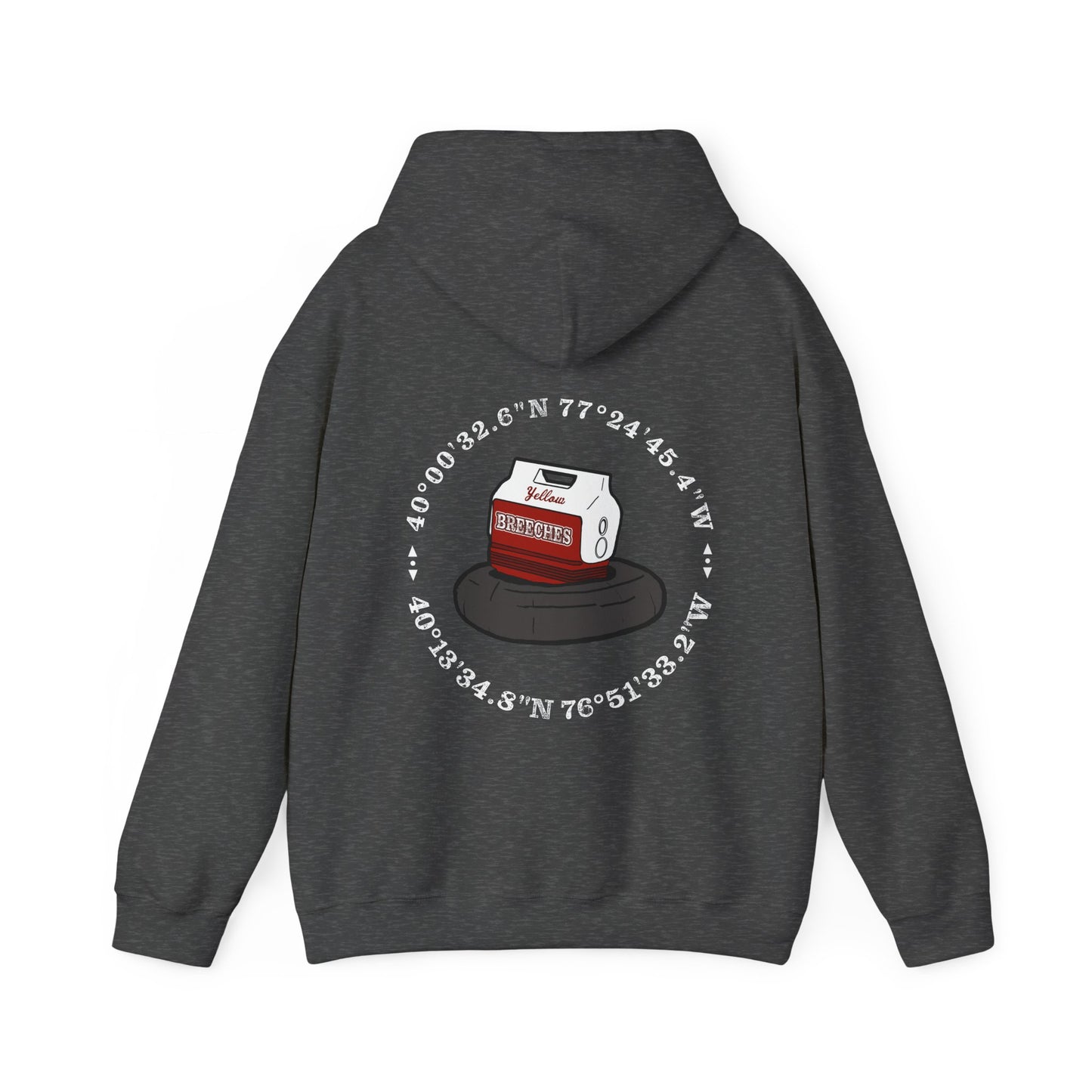 Breeches Unisex Heavy Blend Hooded Sweatshirt by Crēk Life (Gildan 18500)