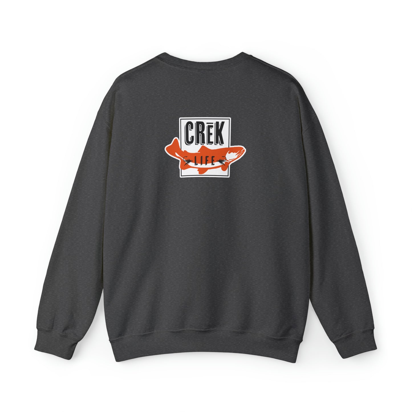 Crēk Life Fishing Club Unisex Heavy Blend™ Crewneck Sweatshirt