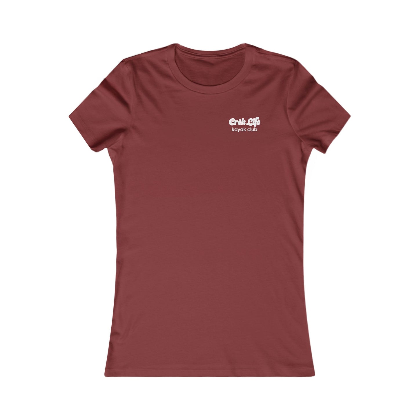 Crēk Life: Kayak Club Women's Tee (Bella + Canvas)