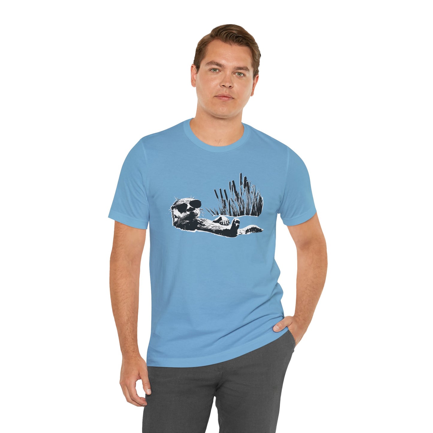 Otter Vibes: Unisex Bell+Canvas T-Shirt by Crēk Life