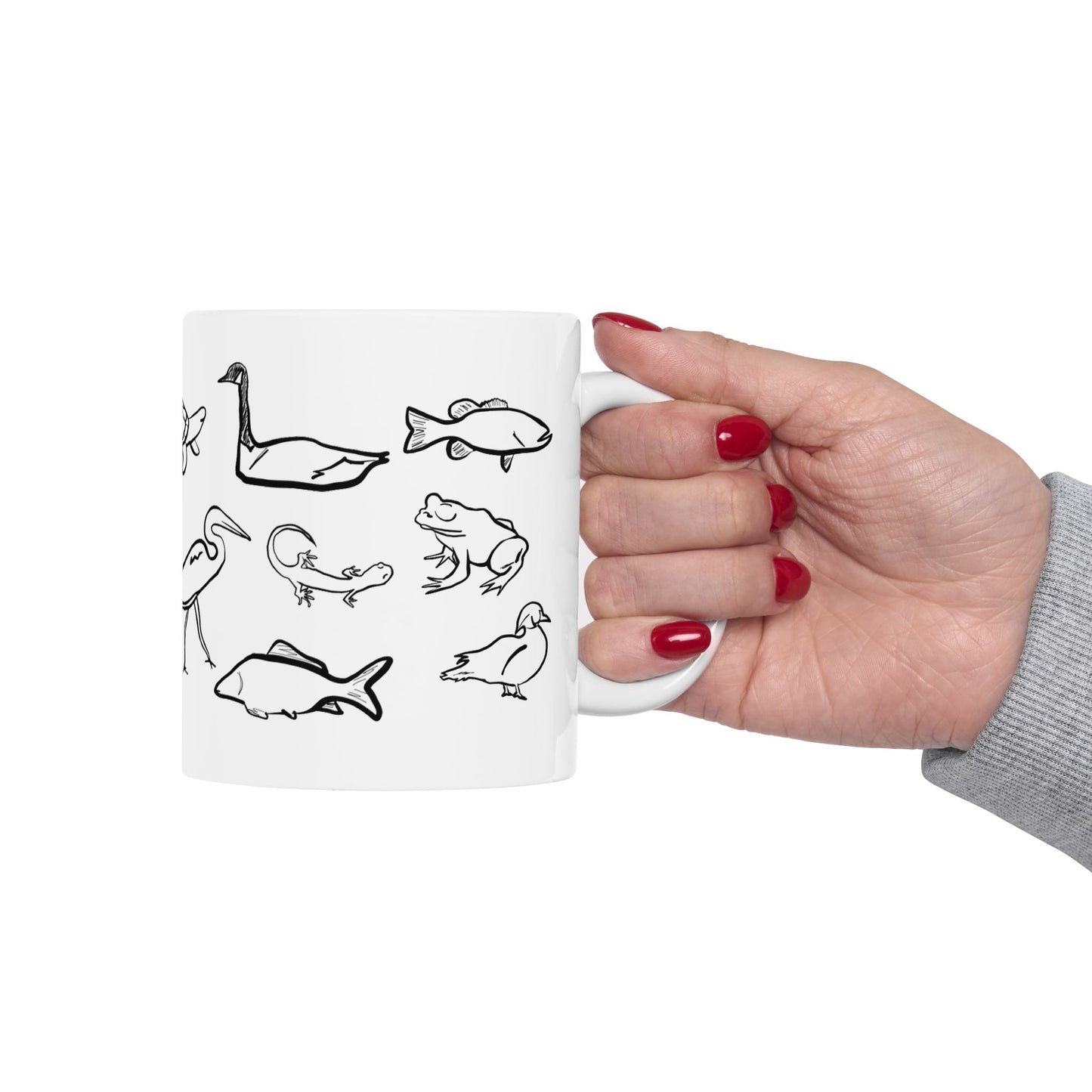Crēk Creatures Ceramic Mug