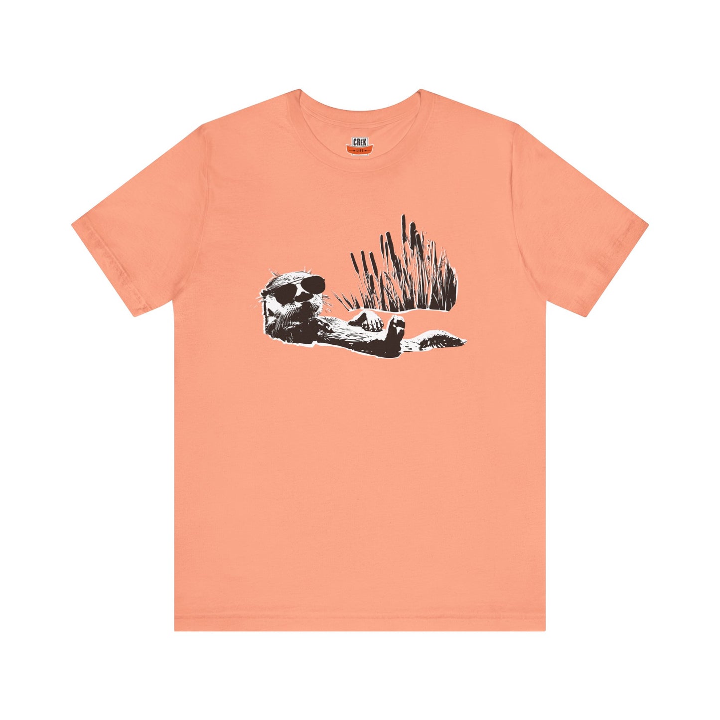 Otter Vibes: Unisex Bell+Canvas T-Shirt by Crēk Life