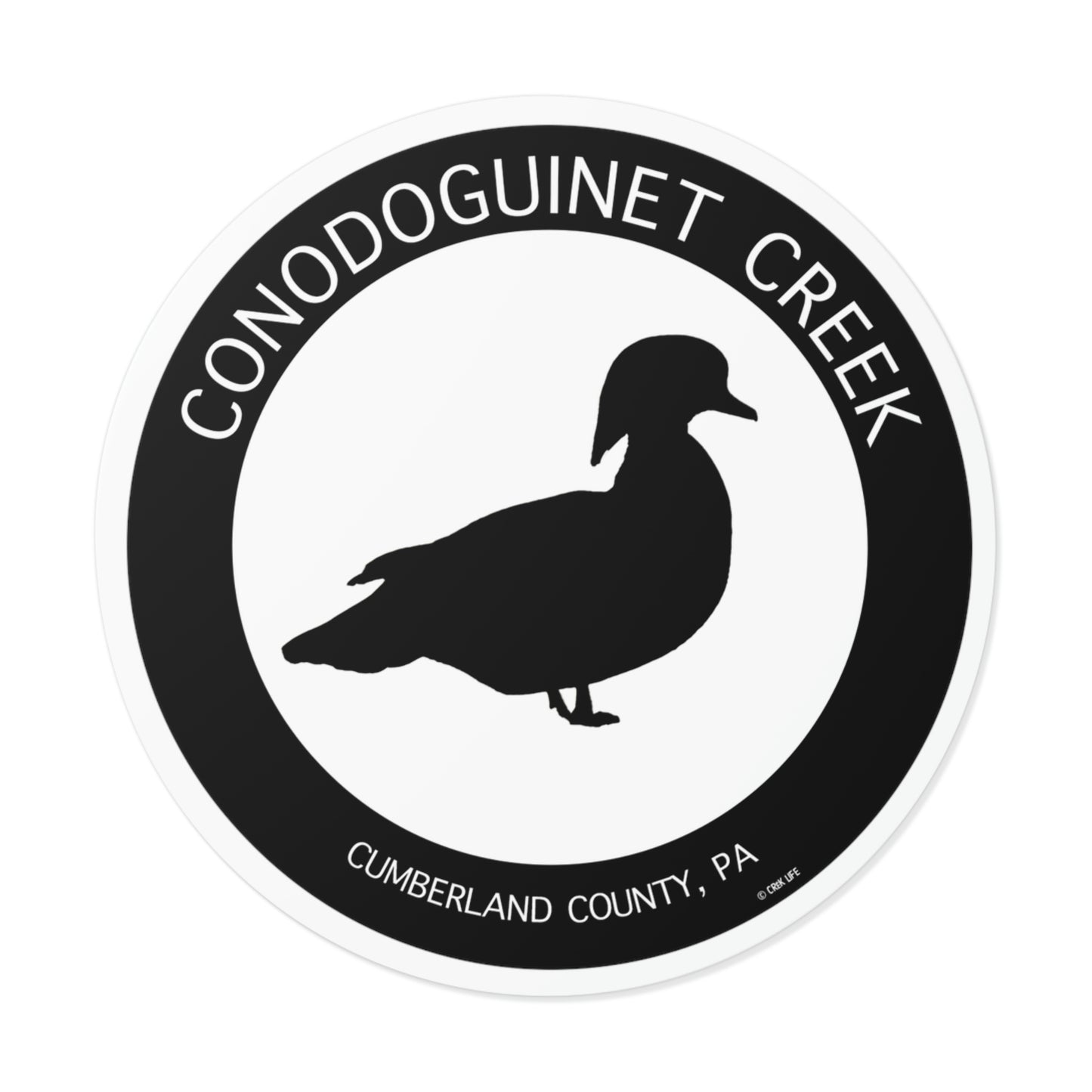 Conodoguinet Wood Duck Sticker by Crēk Life