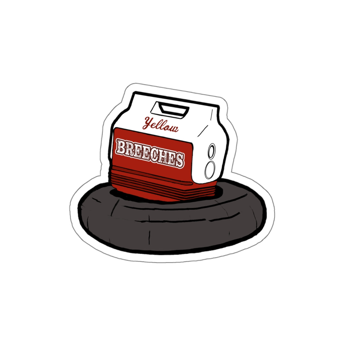 Breeches: Die-Cut Vinyl Stickers